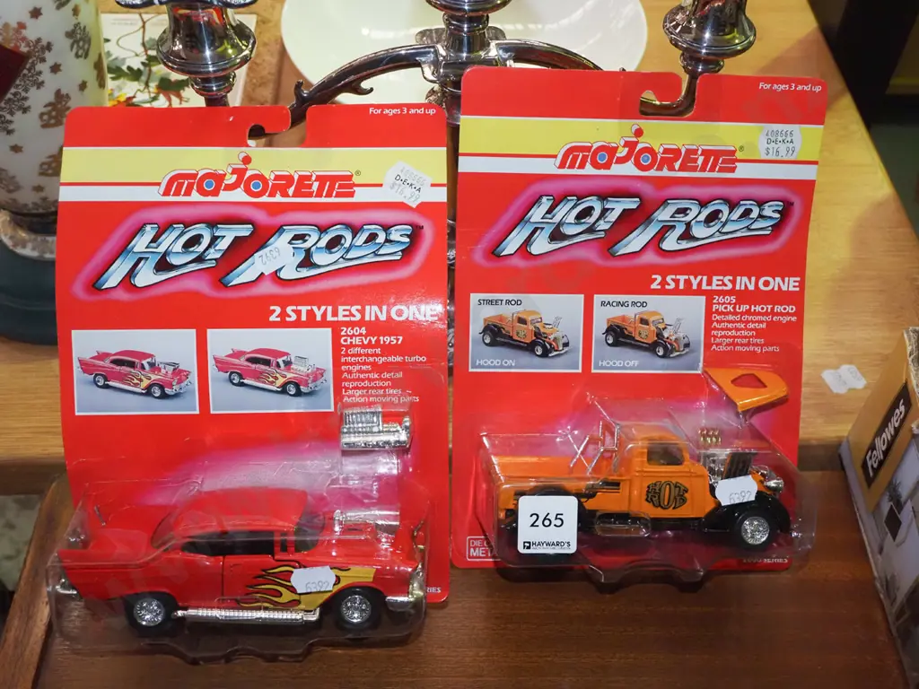 2x diecast model Hot Rods Image 1++