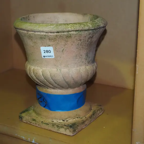 small terracotta urn H230