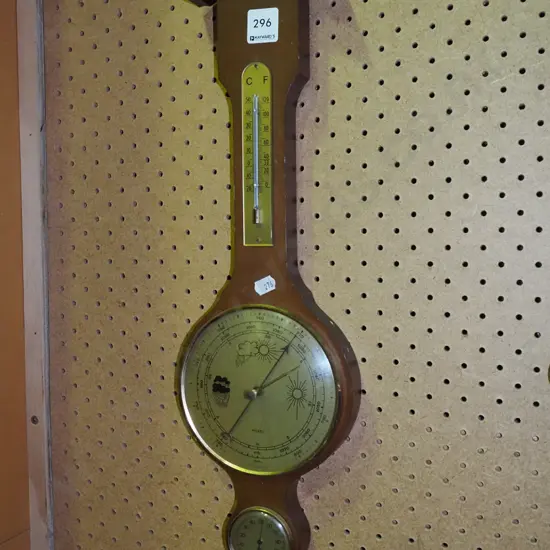 wall mounted barometer thermometer