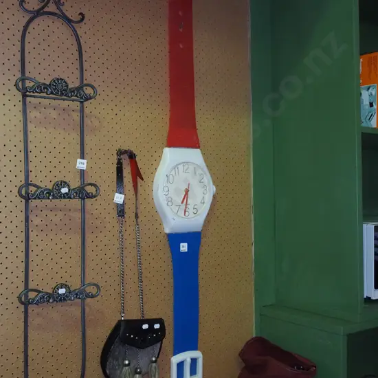 Swatch wall clock
