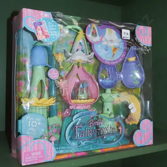 boxed as new Barbie Fairytopia 