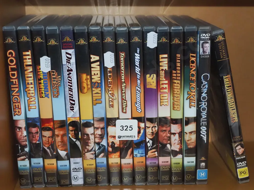 James Bond DVDs Image 1++