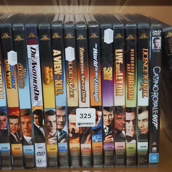 James Bond DVDs