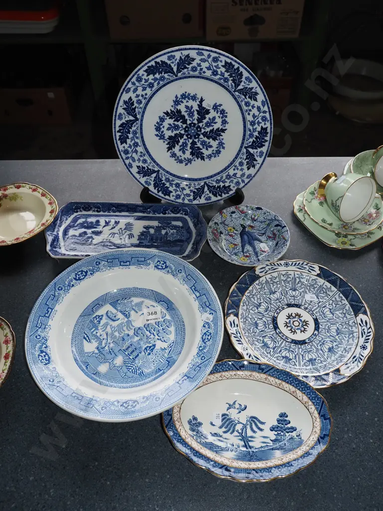 willow plate, sandwich plate etc Image 1++