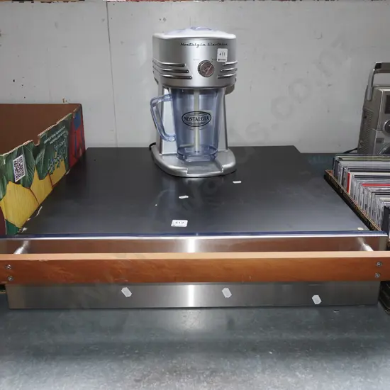 single metal kitchen drawer