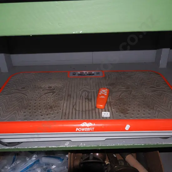 power fit-vibrating platform