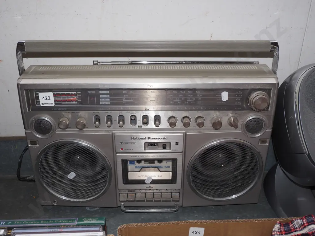 National Panasonic radio cassette player - As Is No Returns Image 1++