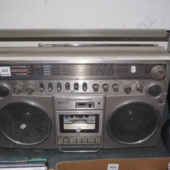 National Panasonic radio cassette player - As Is No Returns