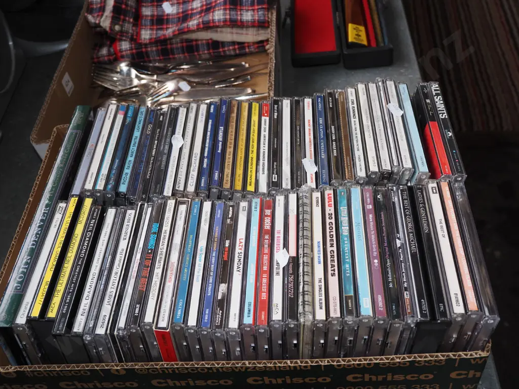 box of CDs Image 1++
