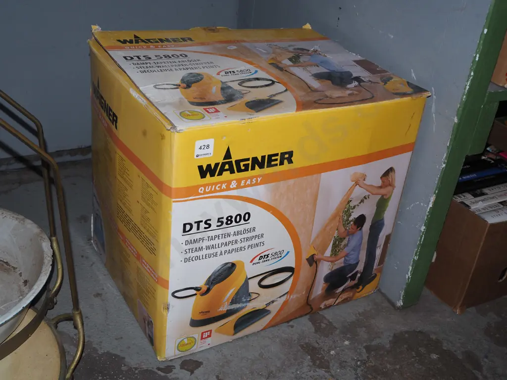 boxed Wagner DTS/5800  wallpaper stripper Image 1++