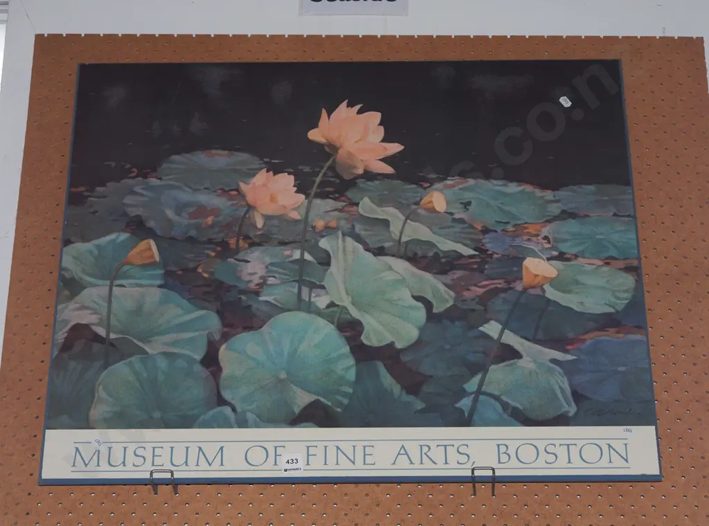 Museum of Fine Arts Boston print on board Image 1++