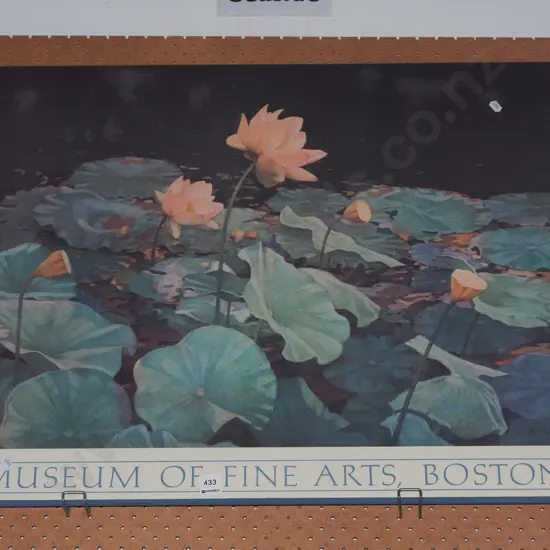 Museum of Fine Arts Boston print on board