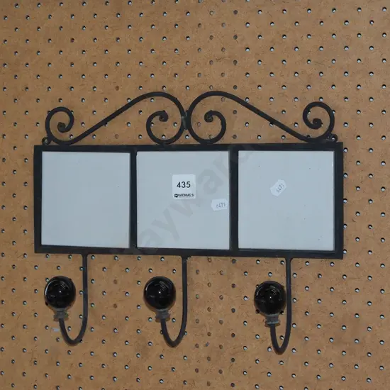 metal tile coat hooks