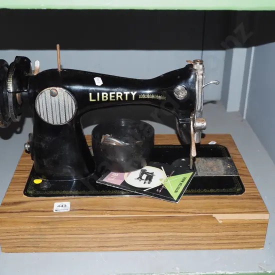 vintage Liberty table top sewing machine