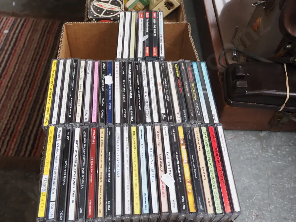 box of CDs Image 1++