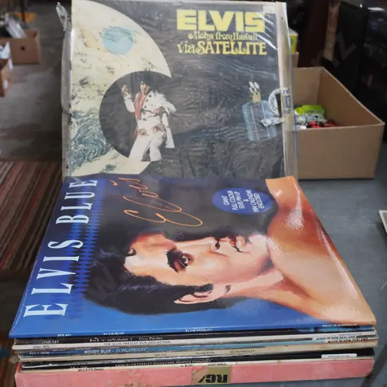 LPs; Elvis