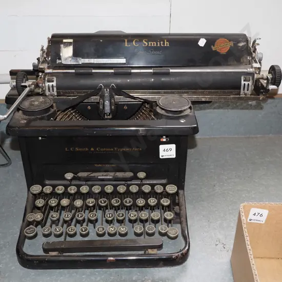 LC Smith Super Speed typewriter