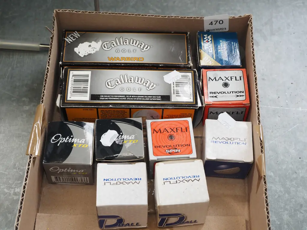 box of golf balls Image 1++