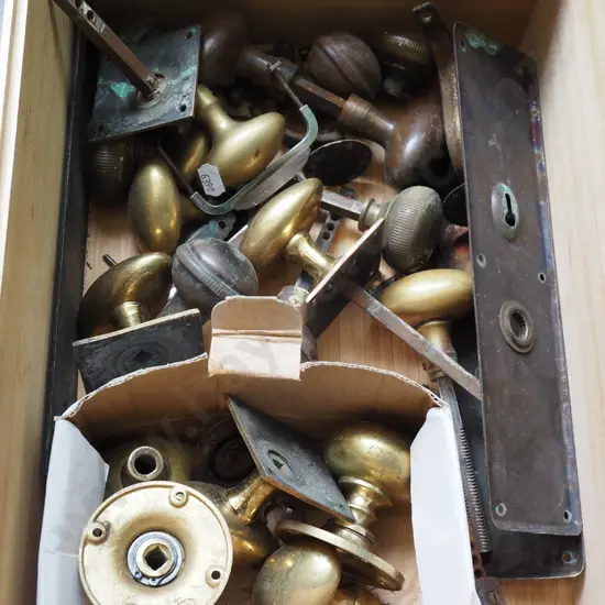 box; vintage door hardware