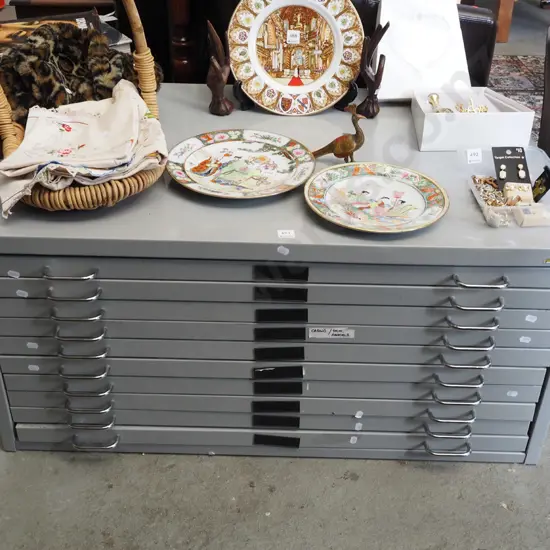 Precision 10 drawer filing cabinet H460 W960 D655