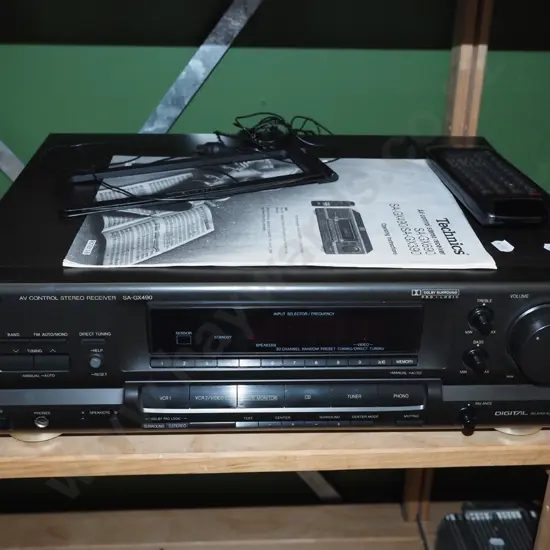Technics stereo receiver SA/GX 490