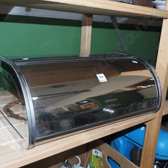 stainless steel breadbin