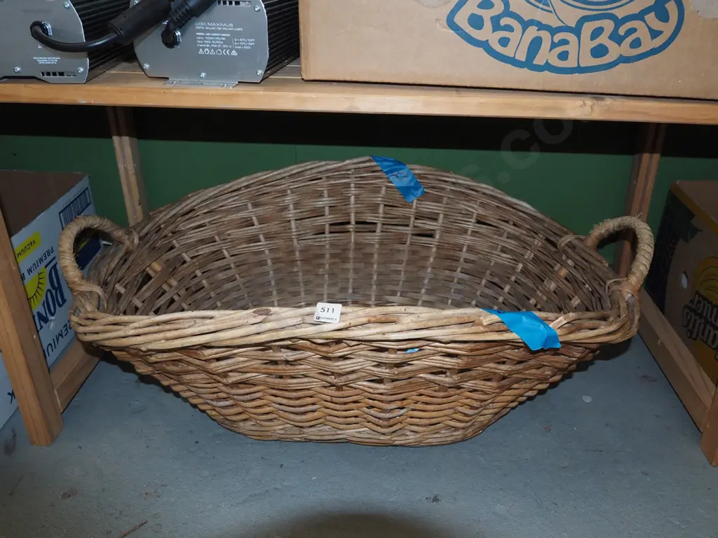 cane wash basket H740 Image 1++