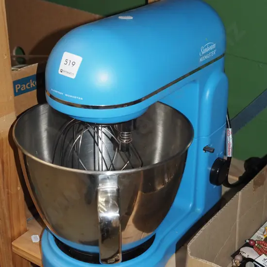 blue painted Sunbeam Master