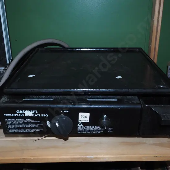 Gascraft teppanyaki hot plate bbq