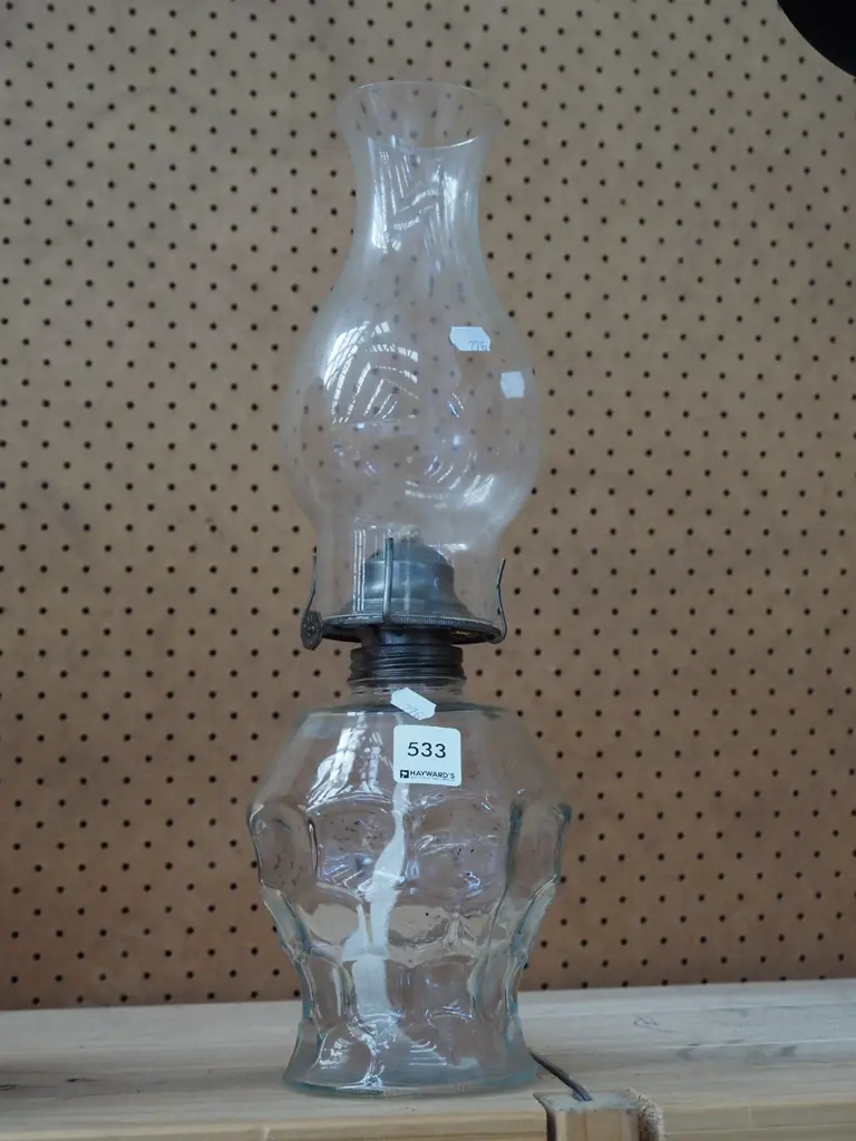 glass kerosene lantern H400 Image 1++