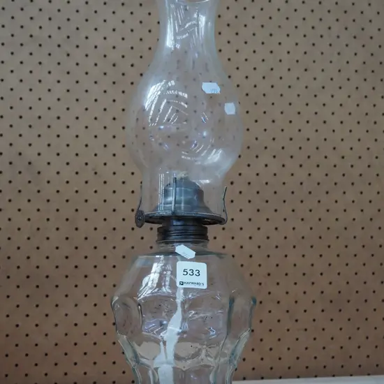 glass kerosene lantern H400