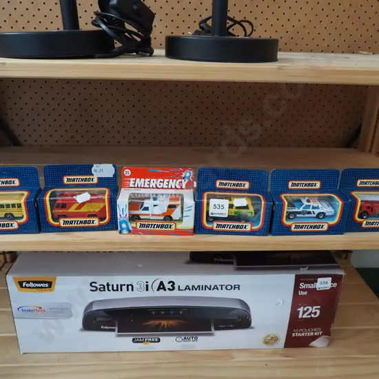 6x boxed Matchbox vehicles