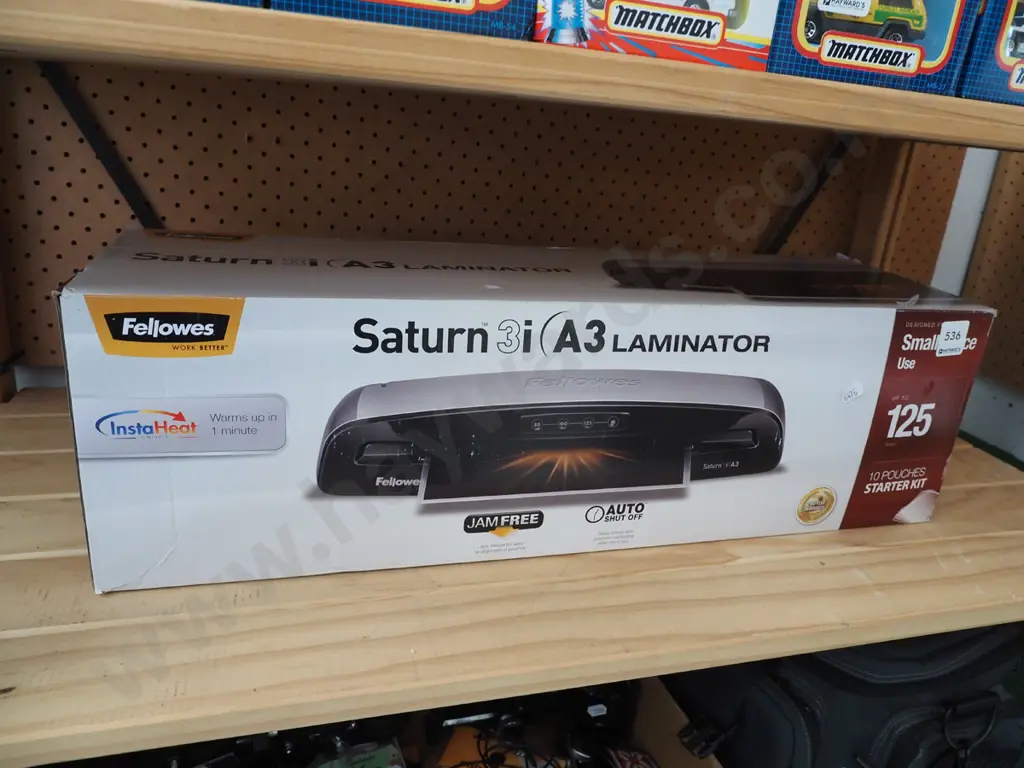 boxed Saturn A3 laminator Image 1++