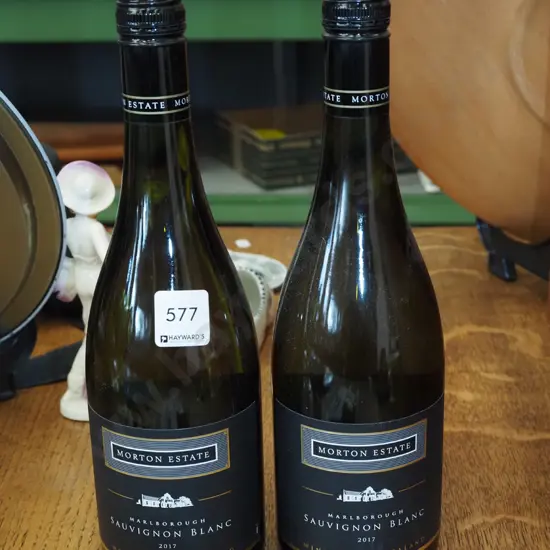 2x bottles of Morton Estate 2017 sauvignn blanc