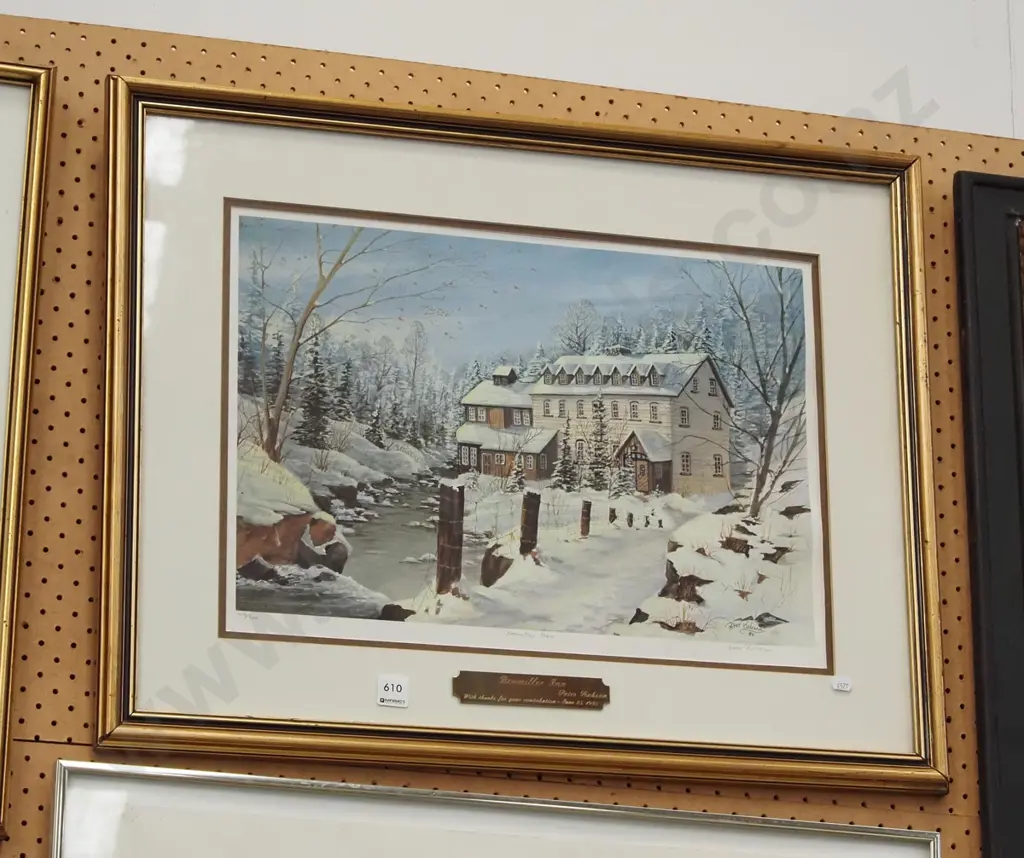 framed ltd edition print - The Ben Miller Inn Image 1++