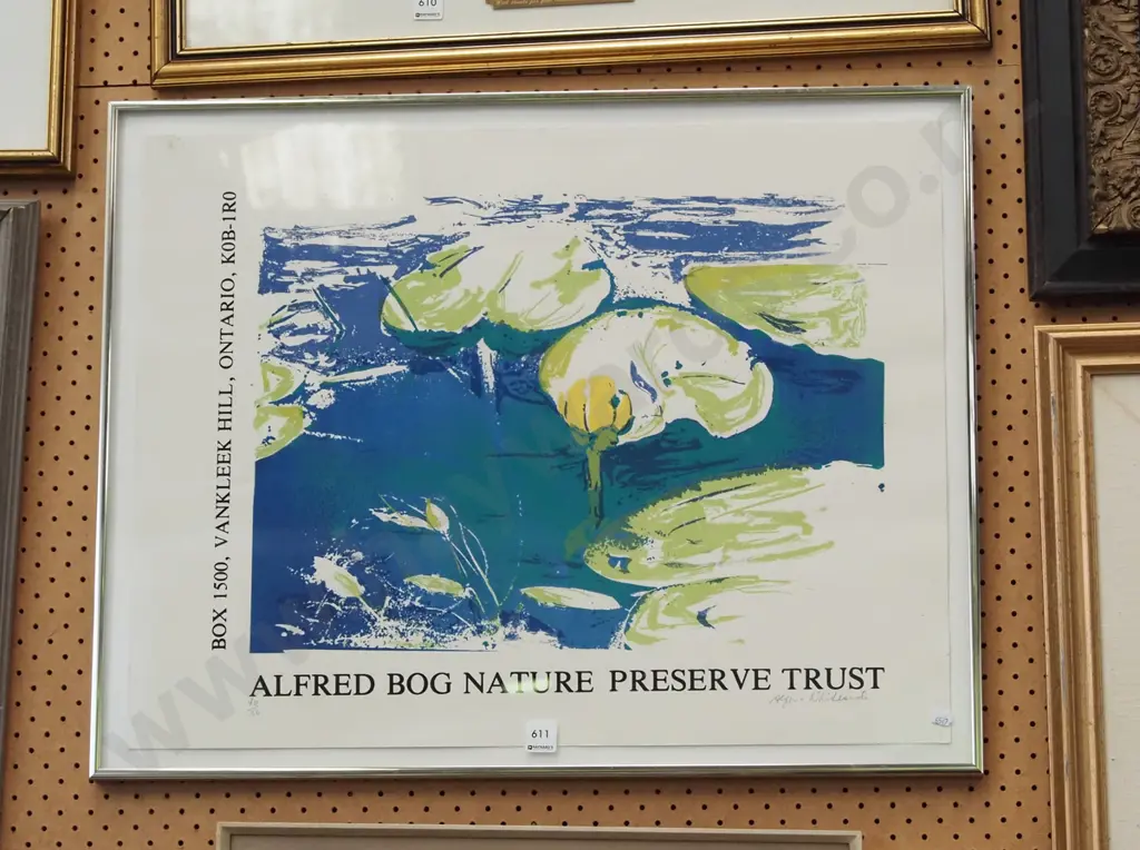 framed ltd edition Alfred Bob Nature Reserve Trust Image 1++