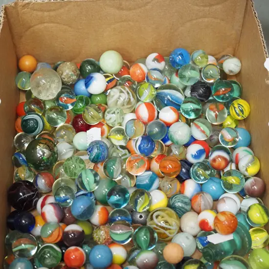 box of marbles