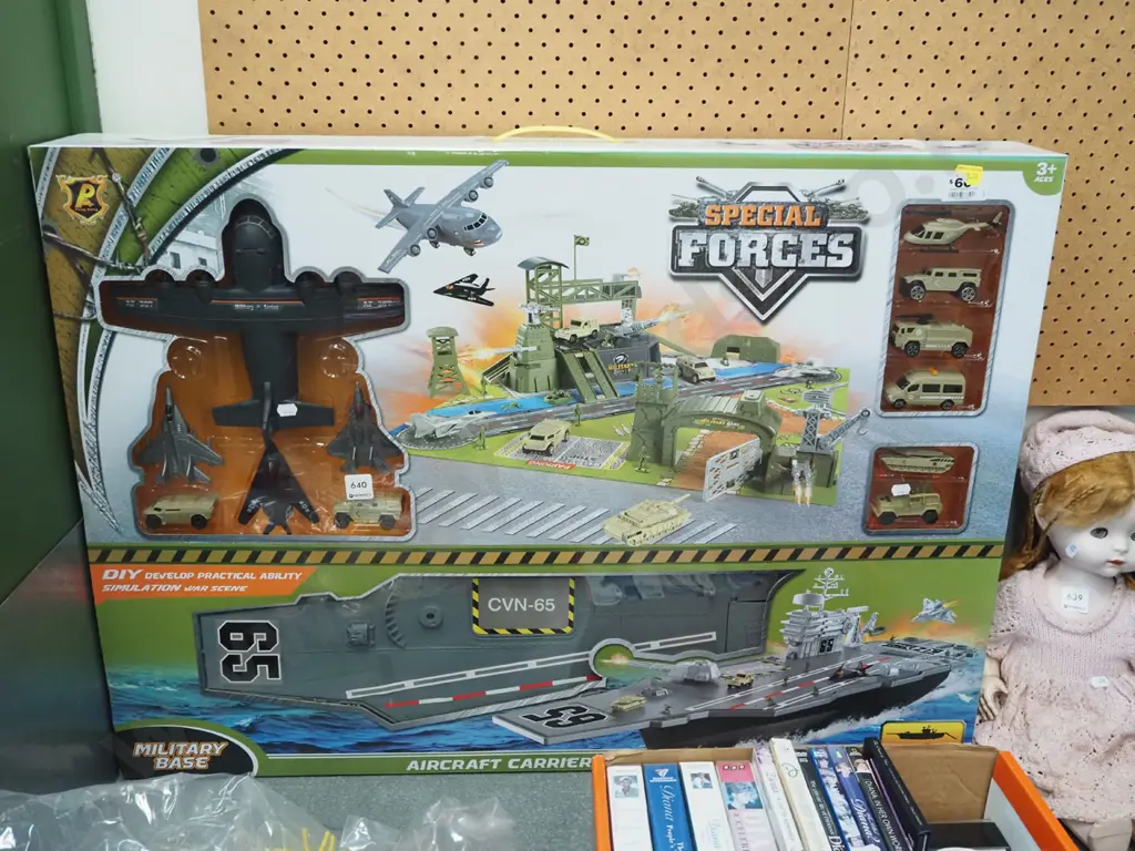 large special forces aircraft carrier toys Image 1++