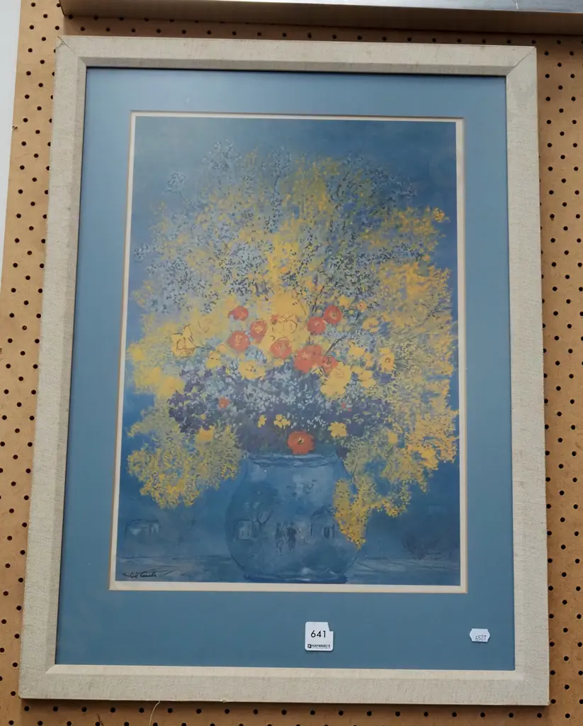 framed print - still life flowers Image 1++