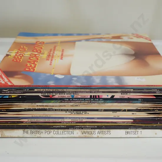 LPs; Beach Boys etc