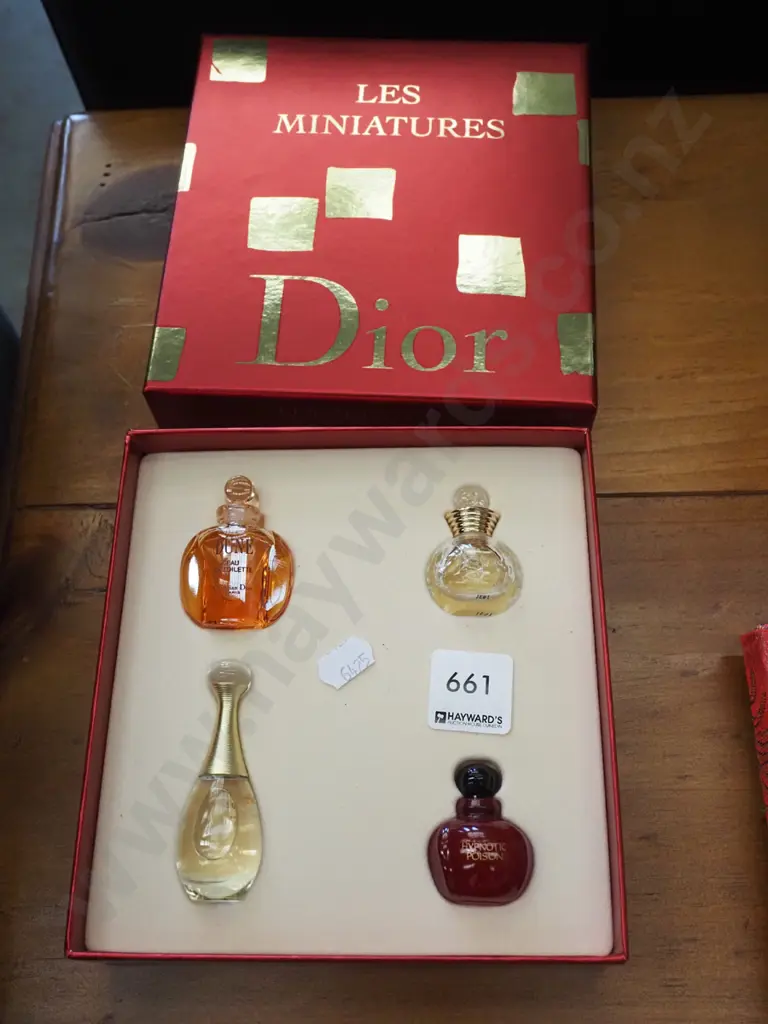 boxed Dior Les Miniatures set Image 1++