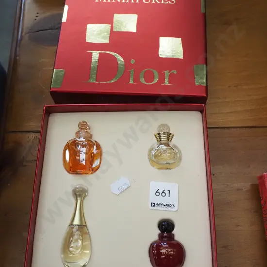 boxed Dior Les Miniatures set