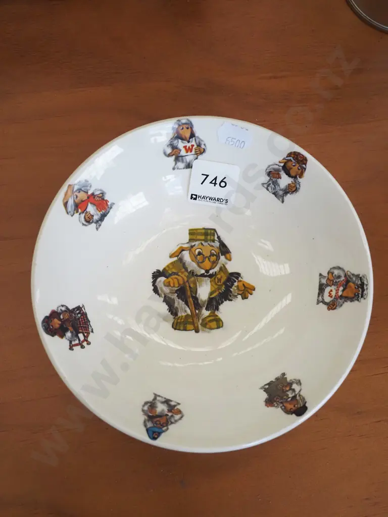 Kelston ceramics Wombles bowl Image 1++