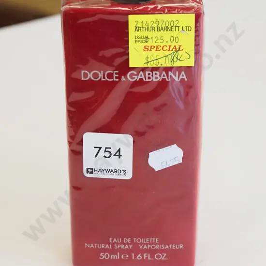 Dolce and Gabbana eaude toilette 50ml