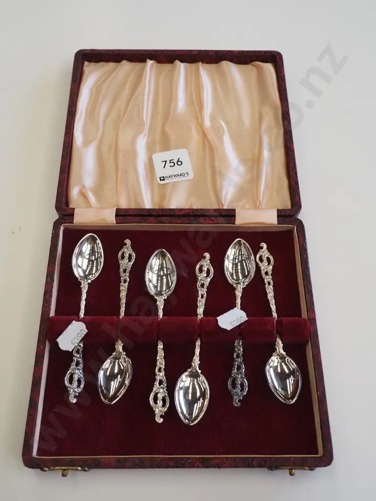 cased plated teaspoons Image 1++