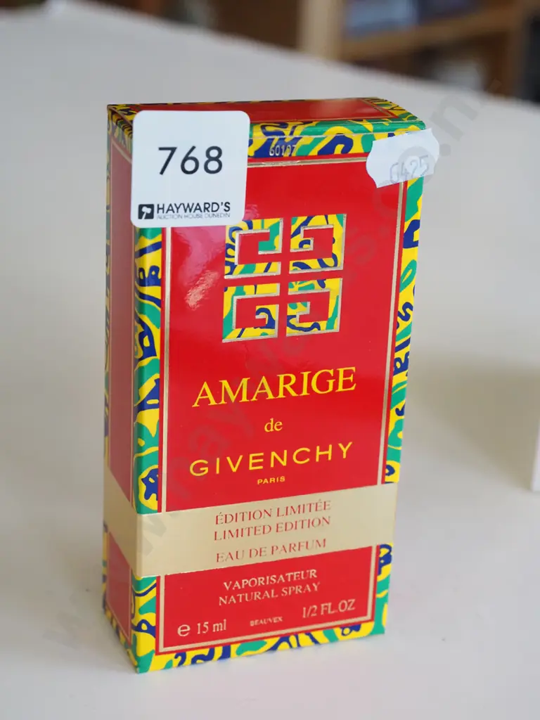 boxed Givenchy Amarige eau de parfum 15ml Image 1++