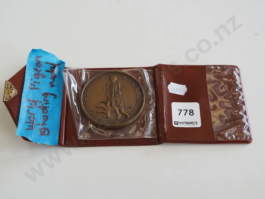 world pigeon shooting medal Image 1++