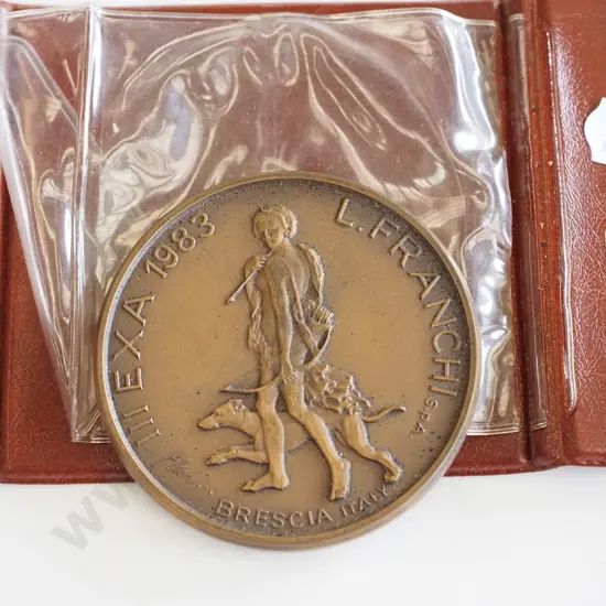 world pigeon shooting medal