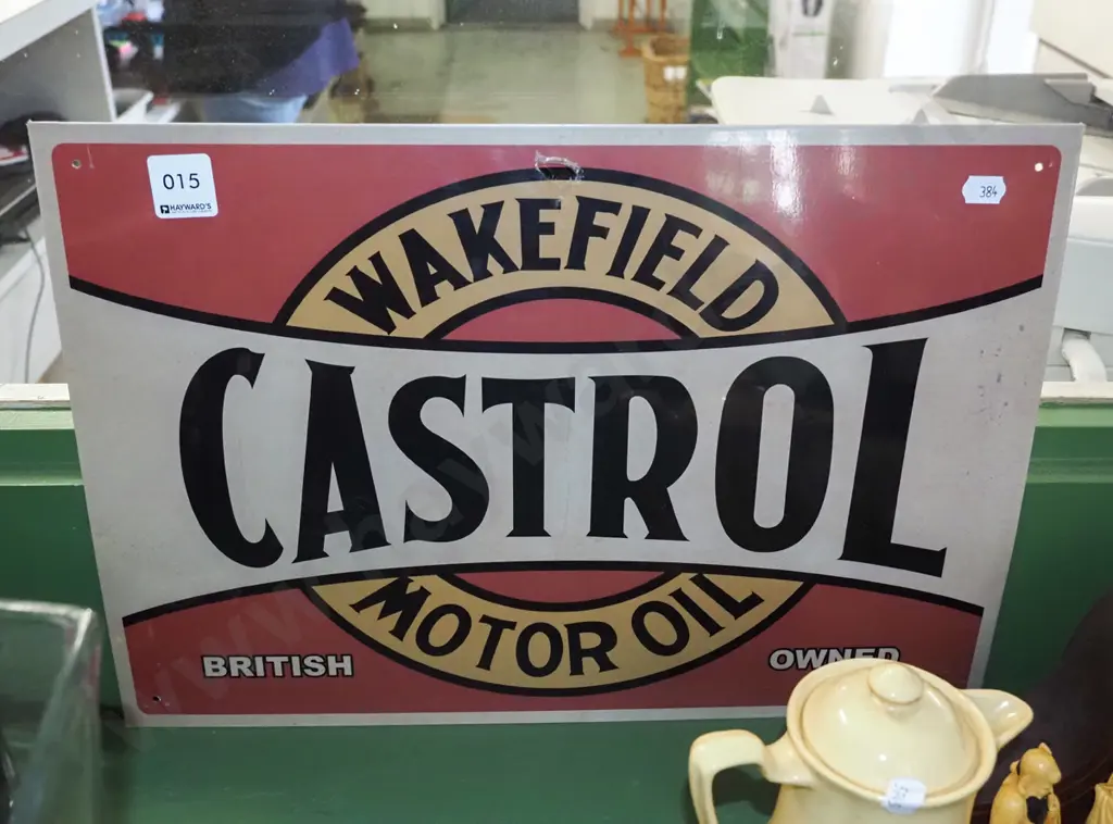 reproduction motor oil sign Image 1++