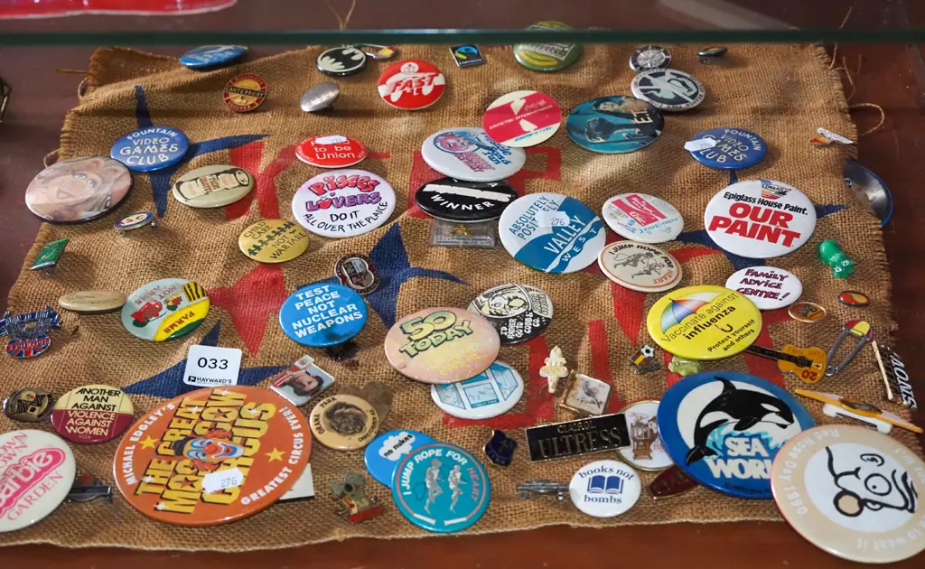 various  badges on fabric Image 1++